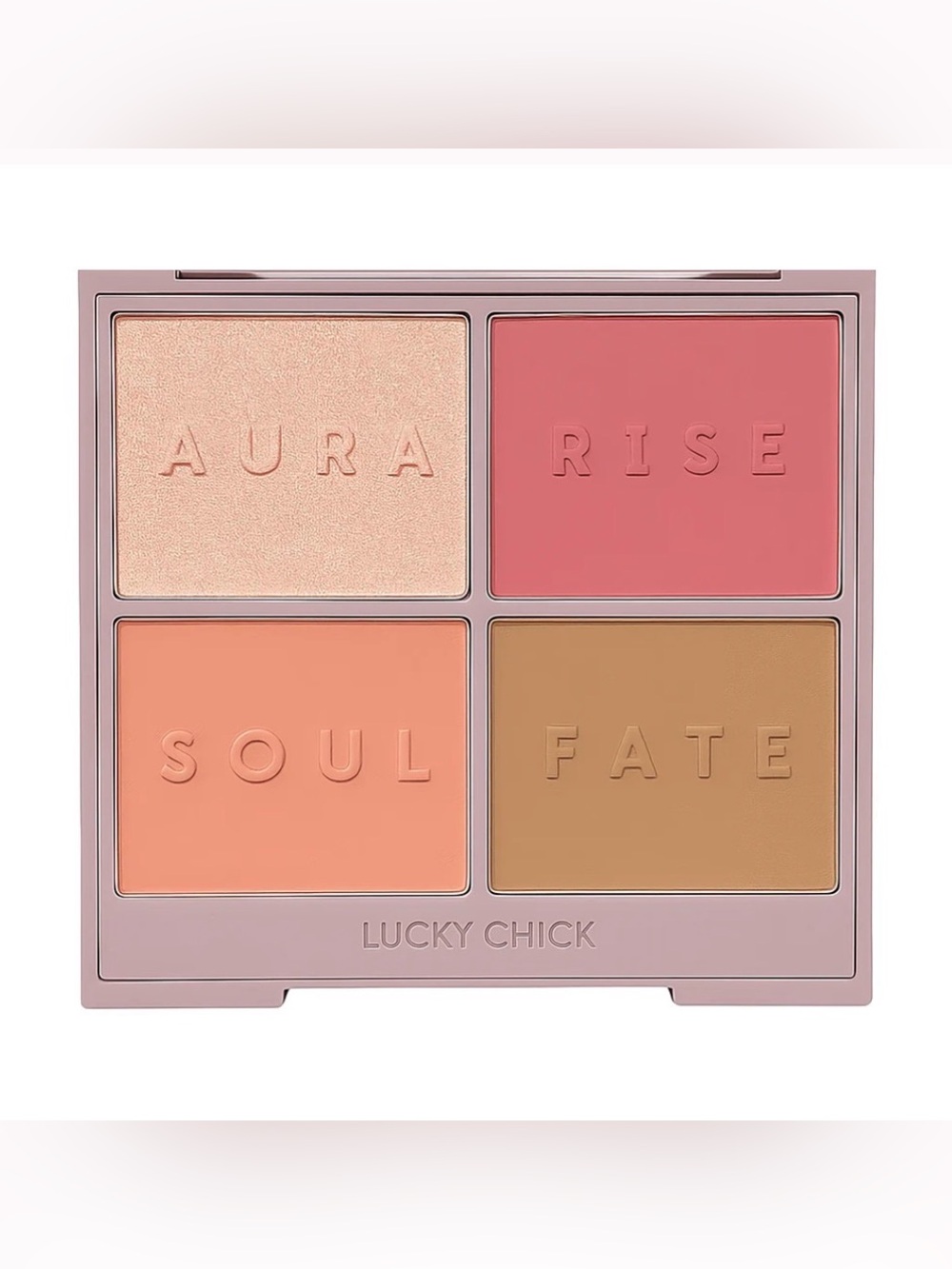 NIB Lucky Chick Face Palette — highlight blush contour bronzer